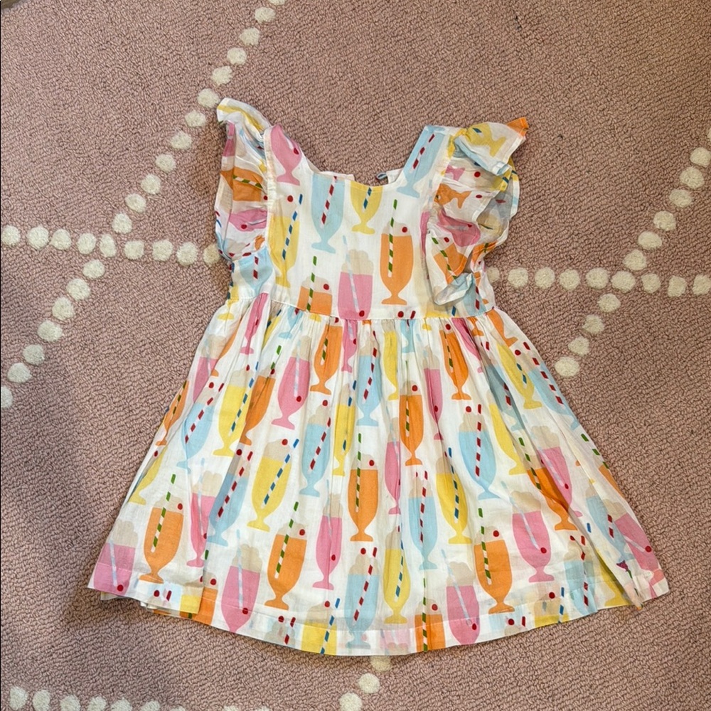 Pink Chicken Milkshake Sundress
